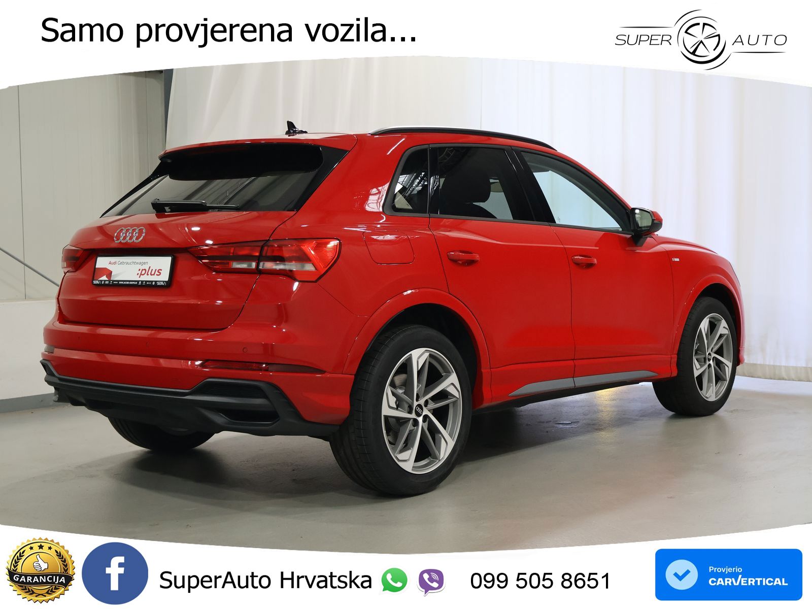 Audi Q3 35 TFSI (150 KS) S tronic S line LED+GR SJED+ACC