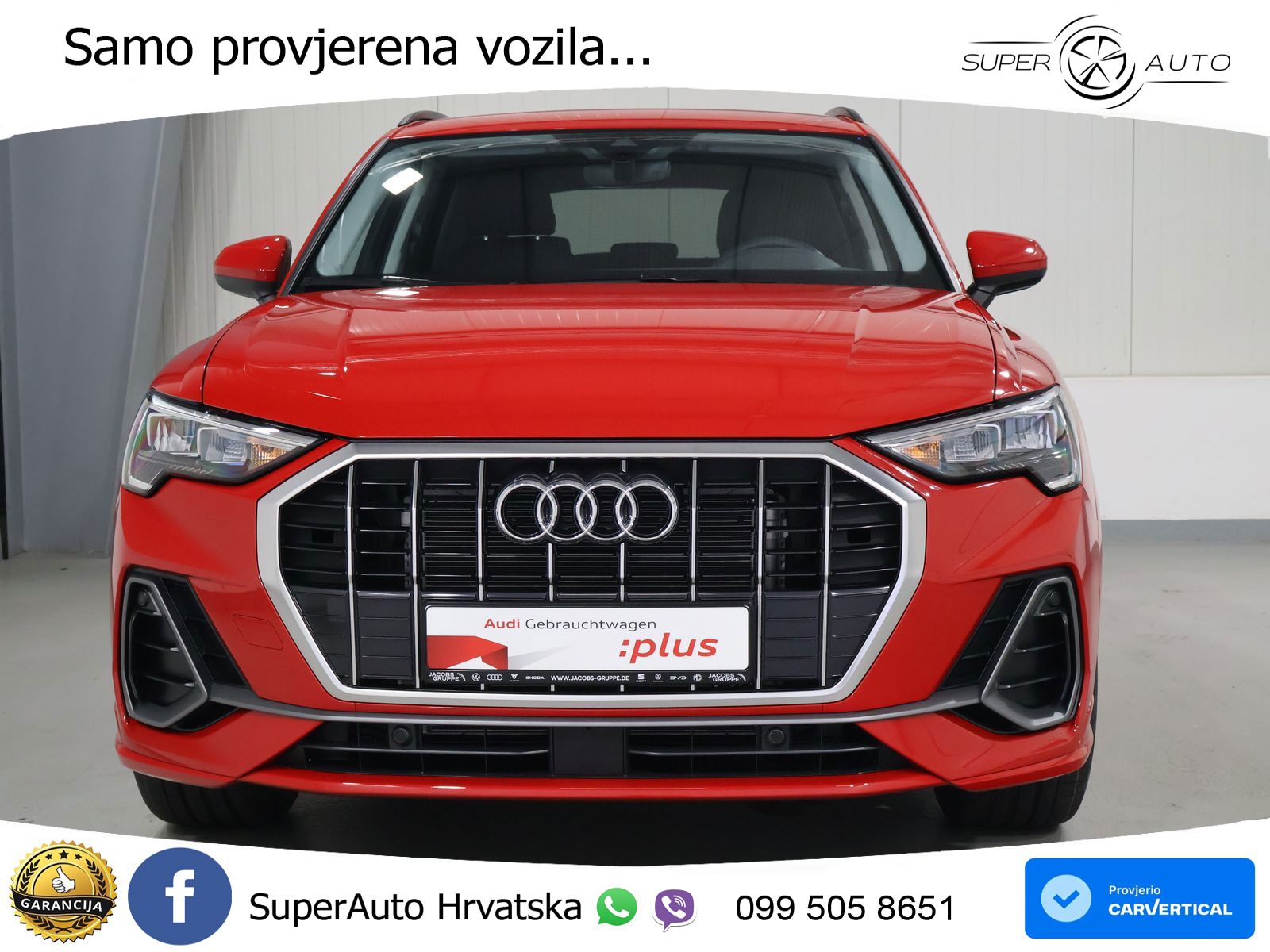 Audi Q3 35 TFSI (150 KS) S tronic S line LED+GR SJED+ACC