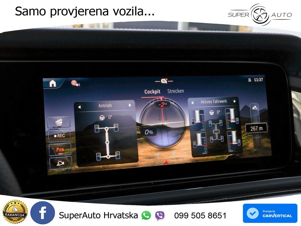 Mercedes AMG G 63 Long V8 (585 KS) 4MATIC 9G-TRONIC AMG SPEEDSHIFT TCT