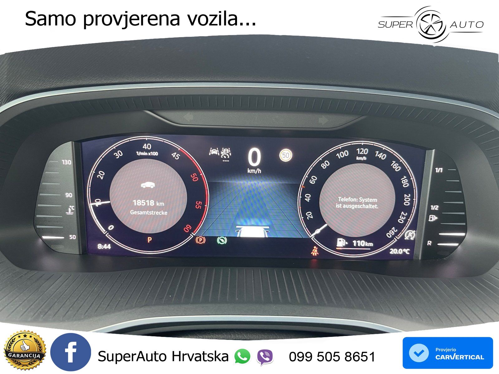 Škoda Octavia Combi 2.0 TDI (150 KS) DSG Selection LED+GR SJED+ACC