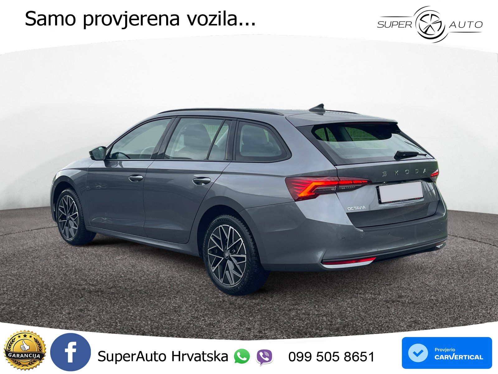Škoda Octavia Combi 2.0 TDI (150 KS) DSG Selection LED+GR SJED+ACC