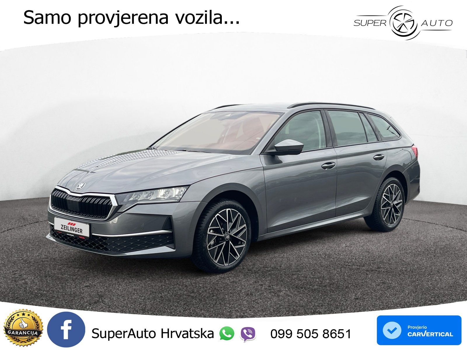 Škoda Octavia Combi 2.0 TDI (150 KS) DSG Selection LED+GR SJED+ACC
