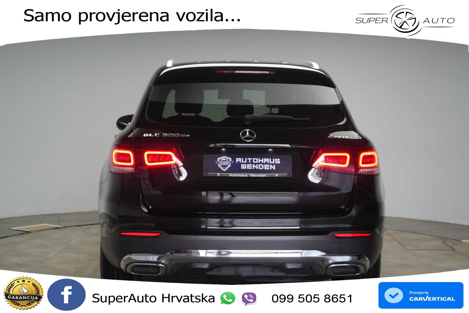 Mercedes GLC 300de (306 KS) 4MATIC 9G-TRONIC LED+GR SJED+ACC