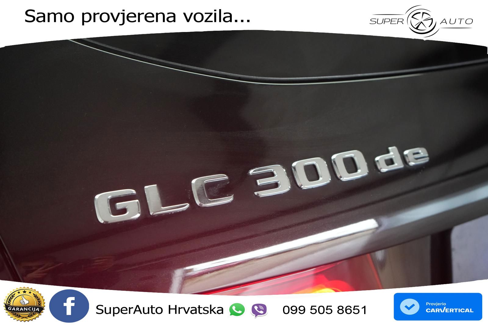 Mercedes GLC 300de (306 KS) 4MATIC 9G-TRONIC LED+GR SJED+ACC