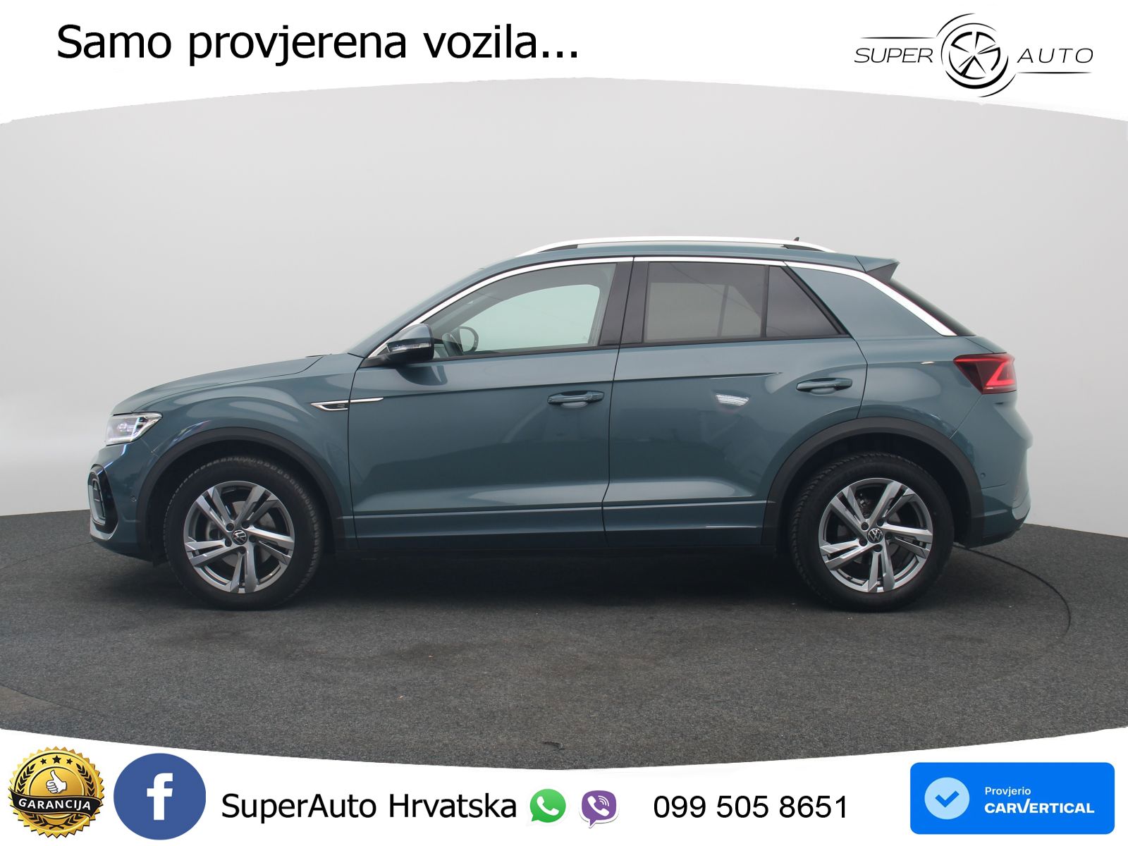 Volkswagen T-Roc 1.5 TSI (150 KS) LED+GR SJED+ACC