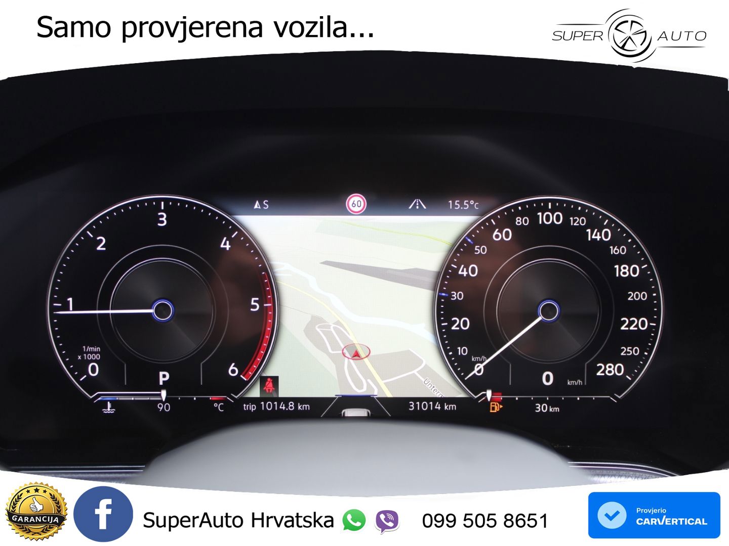 Volkswagen Touareg 3.0 V6 TDI (231 KS) 4MOTION Tiptronic R-Line ZRAČNI+ACC+4xGR SJED+360