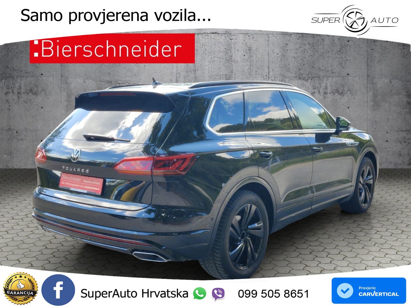 Volkswagen Touareg 3.0 V6 TDI (231 KS) 4MOTION Tiptronic R-Line ZRAČNI+ACC+4xGR SJED+360