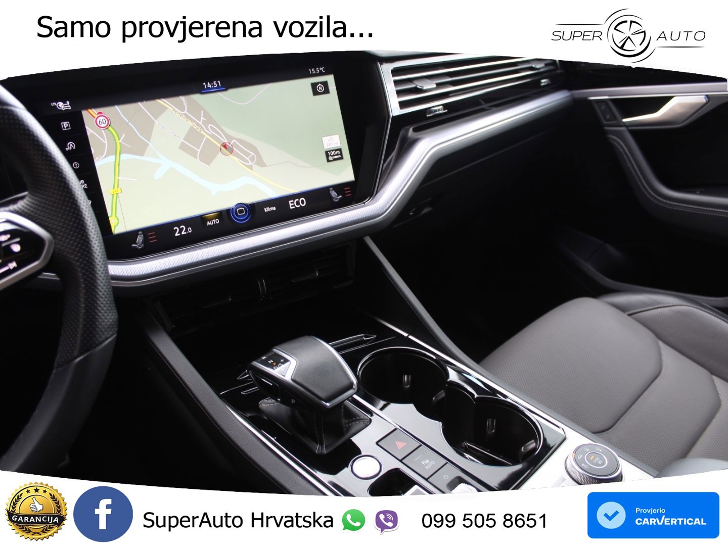 Volkswagen Touareg 3.0 V6 TDI (231 KS) 4MOTION Tiptronic R-Line ZRAČNI+ACC+4xGR SJED+360