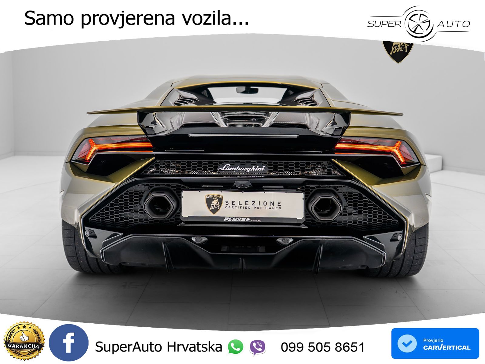 Lamborghini Huracan Tecnica 5.2 V10 (640 KS) LDF