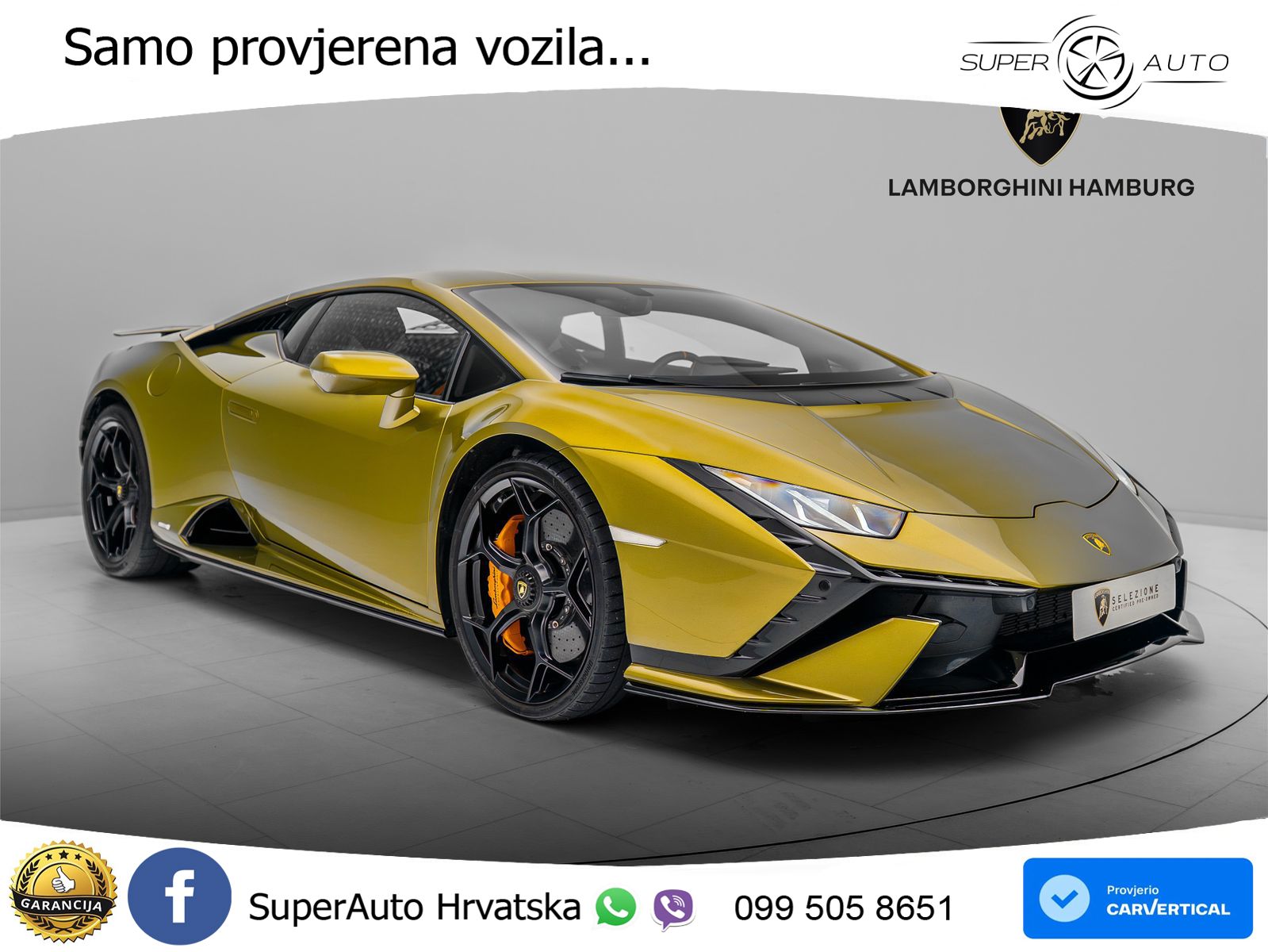Lamborghini Huracan Tecnica 5.2 V10 (640 KS) LDF