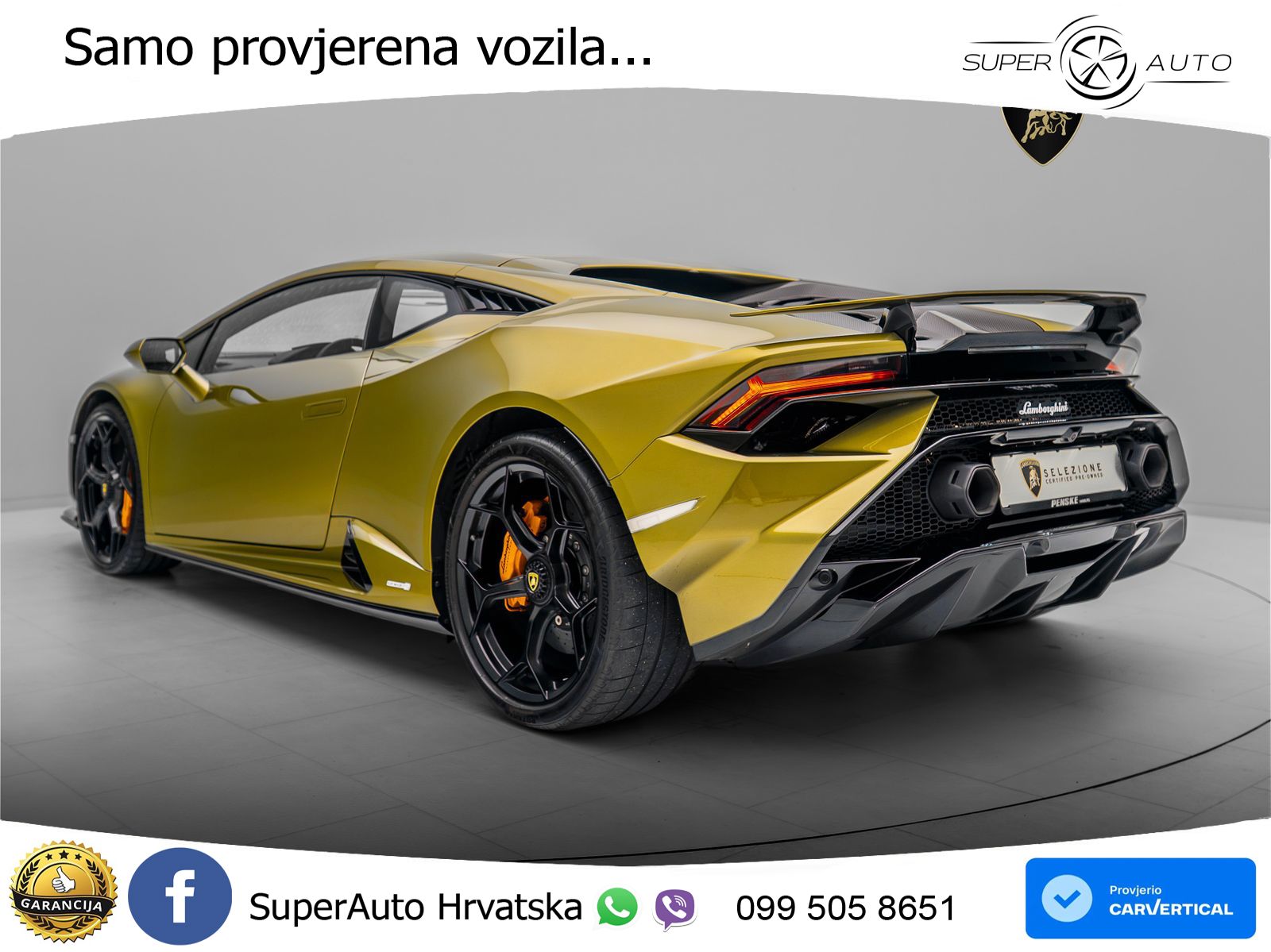 Lamborghini Huracan Tecnica 5.2 V10 (640 KS) LDF