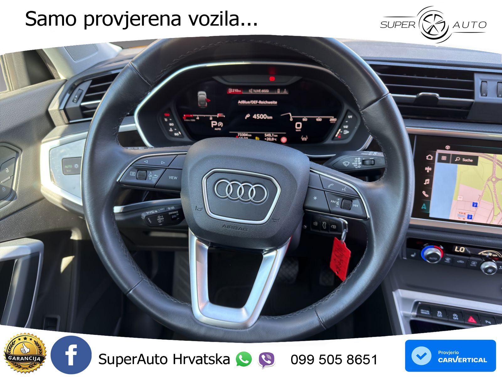 Audi Q3 Sportback 35 TDI (150 KS) S tronic S line LED+GR SJED+ACC