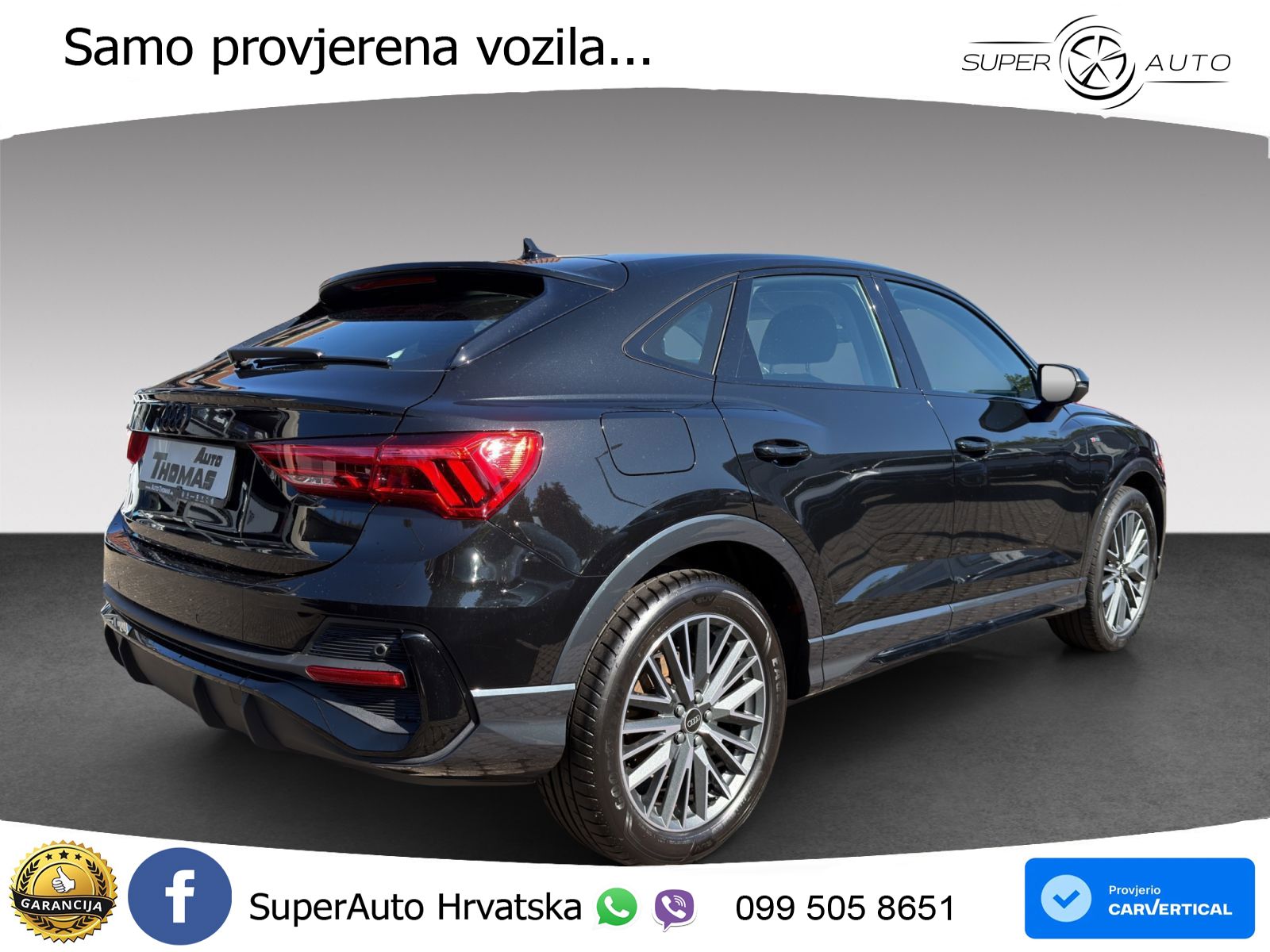 Audi Q3 Sportback 35 TDI (150 KS) S tronic S line LED+GR SJED+ACC