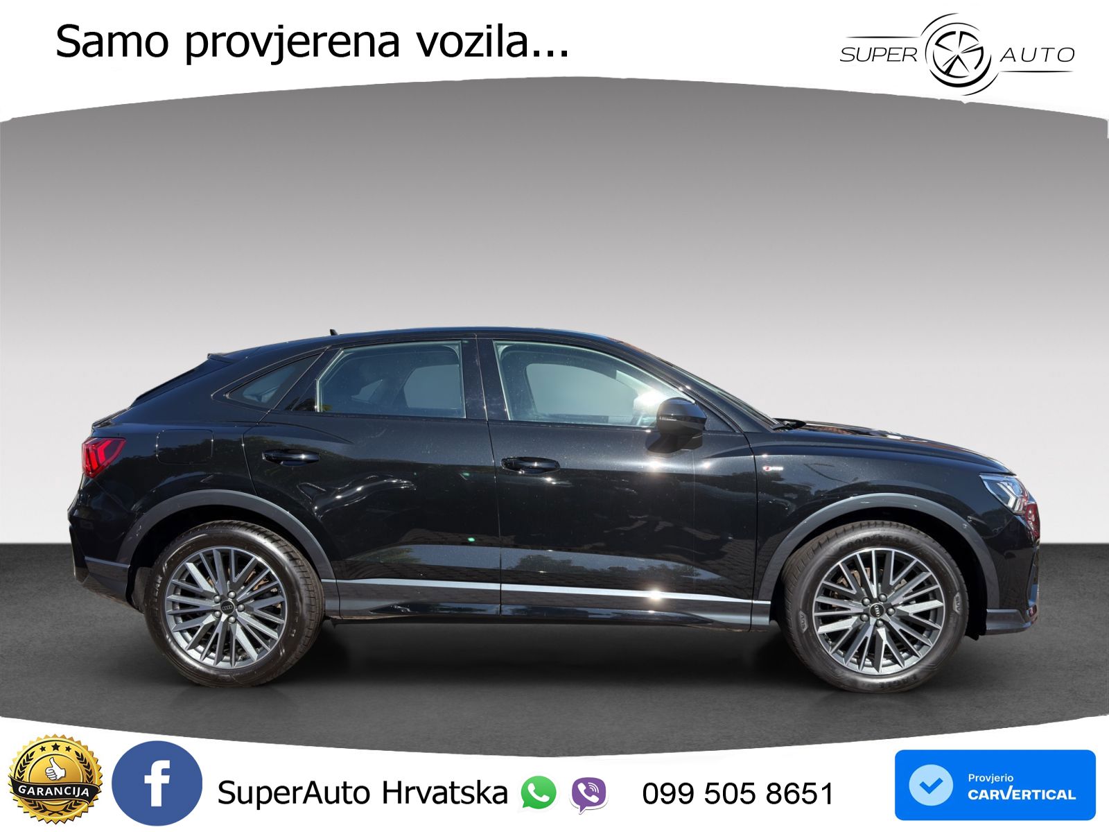 Audi Q3 Sportback 35 TDI (150 KS) S tronic S line LED+GR SJED+ACC
