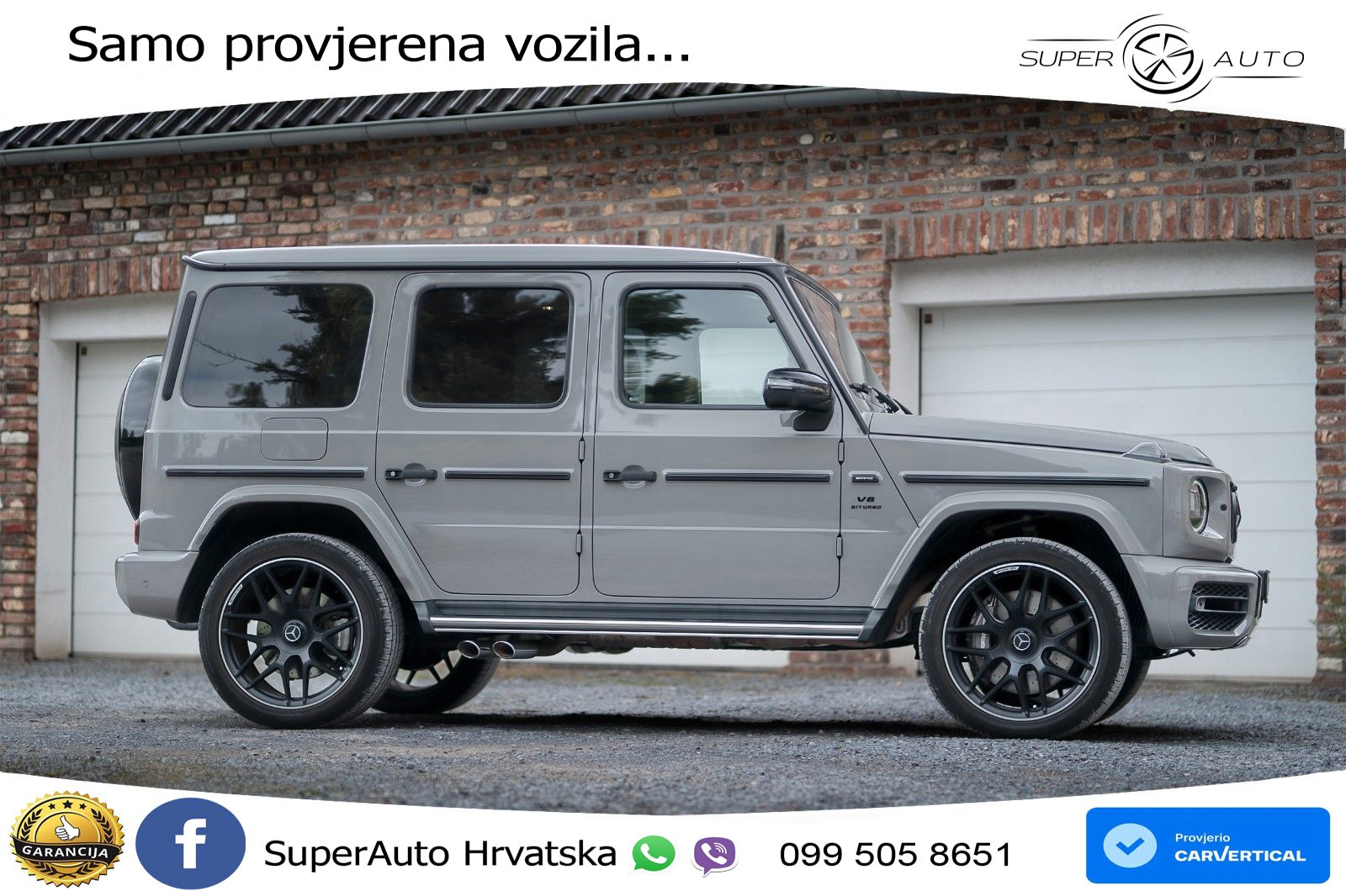 Mercedes AMG G 63 Long V8 (585 KS) 4MATIC 9G-TRONIC AMG SPEEDSHIFT PLUS Manufaktur LED+GR SJED+ACC