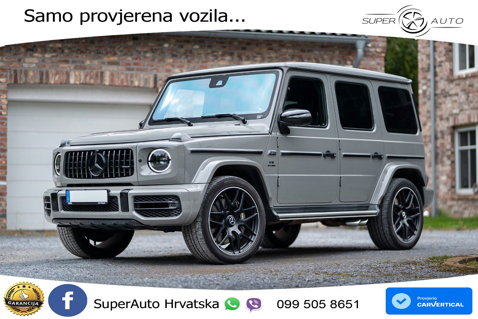 Mercedes AMG G 63 Long V8 (585 KS) 4MATIC 9G-TRONIC AMG SPEEDSHIFT PLUS Manufaktur LED+GR SJED+ACC