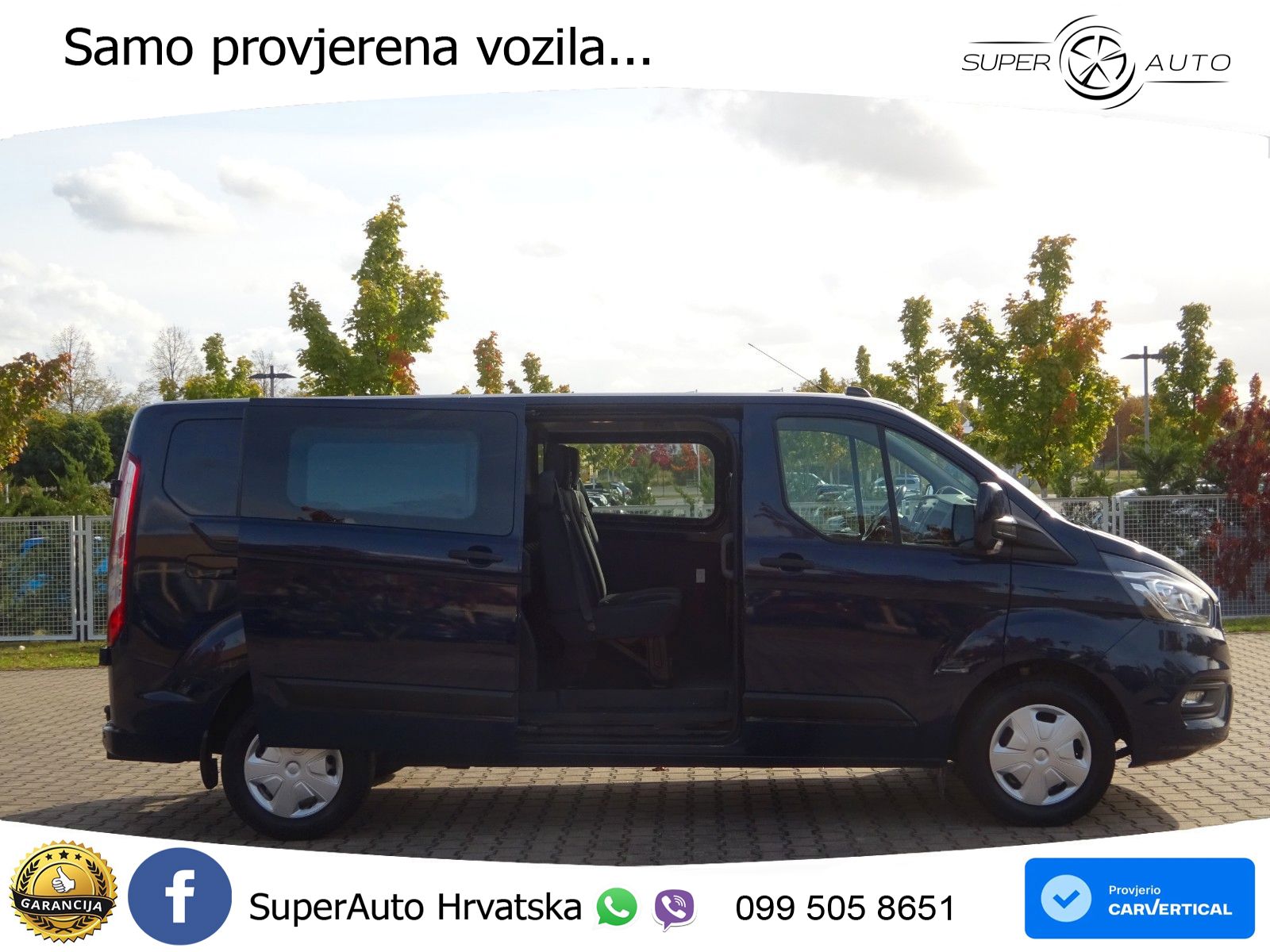 Ford Transit Custom Doka Kasten 320 L2 Trend LANG AHK 131 KS