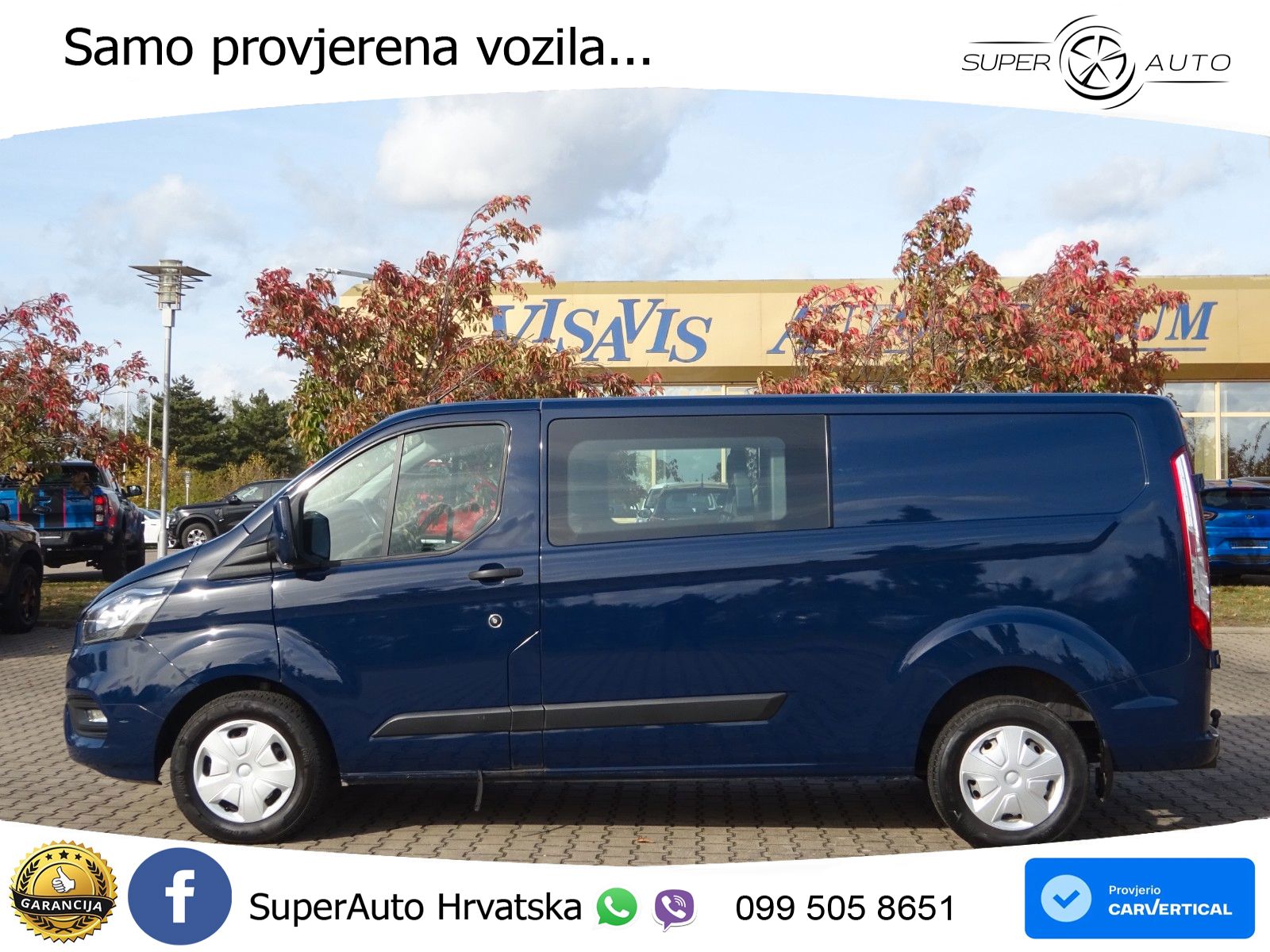 Ford Transit Custom Doka Kasten 320 L2 Trend LANG AHK 131 KS