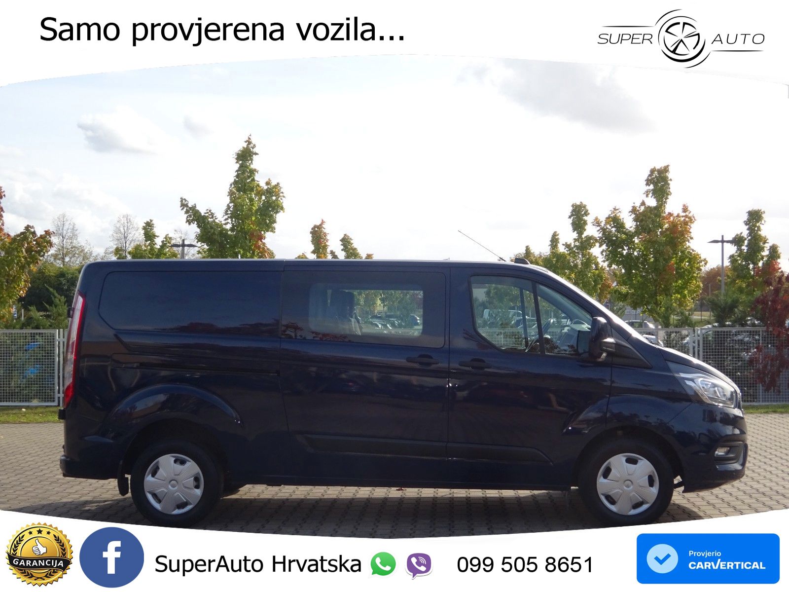 Ford Transit Custom Doka Kasten 320 L2 Trend LANG AHK 131 KS