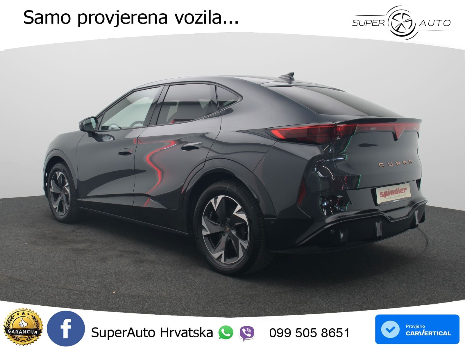 Cupra Tavascan 82 kWh (286 KS) LED+GR SJED+ACC