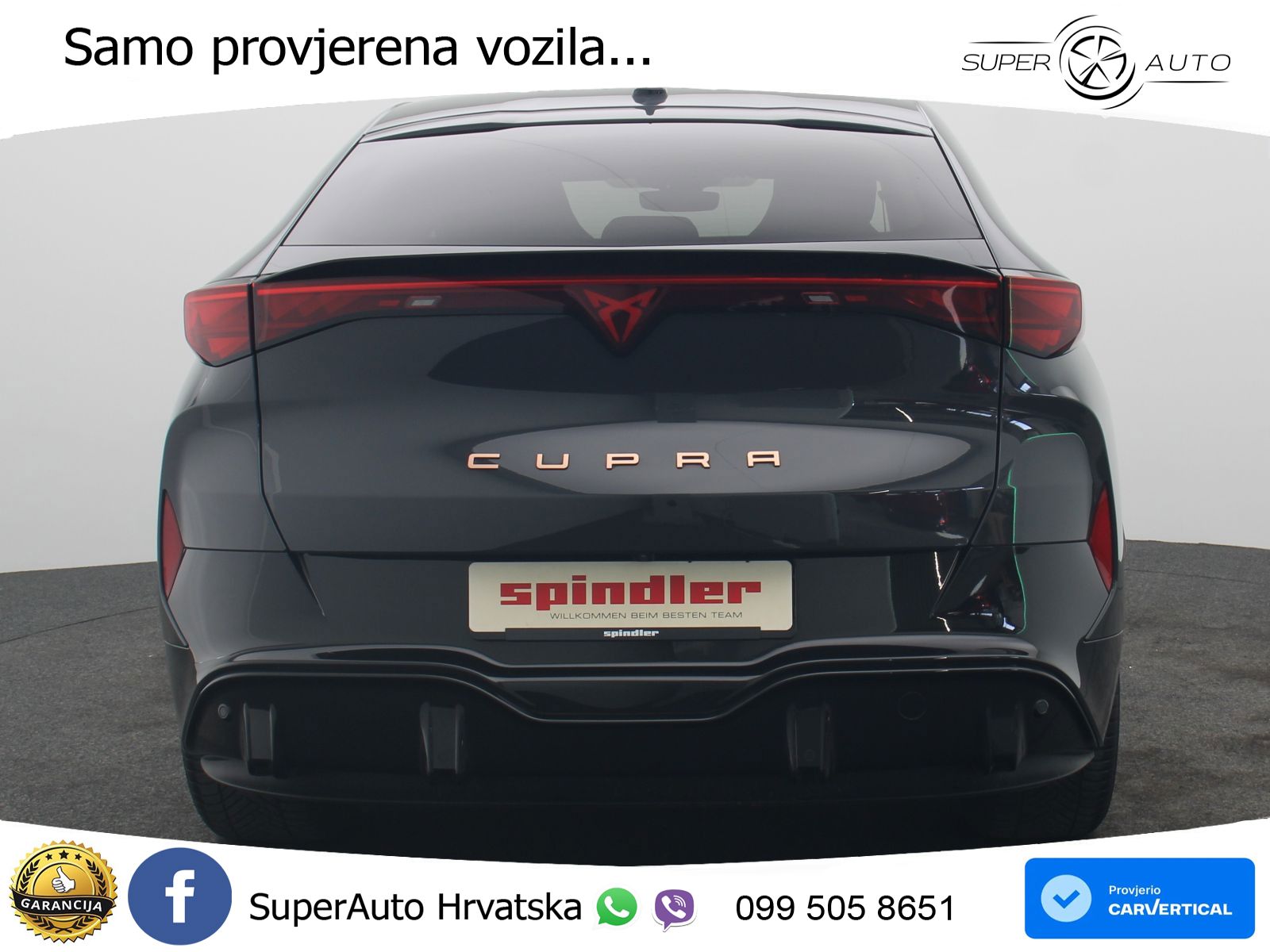 Cupra Tavascan 82 kWh (286 KS) LED+GR SJED+ACC