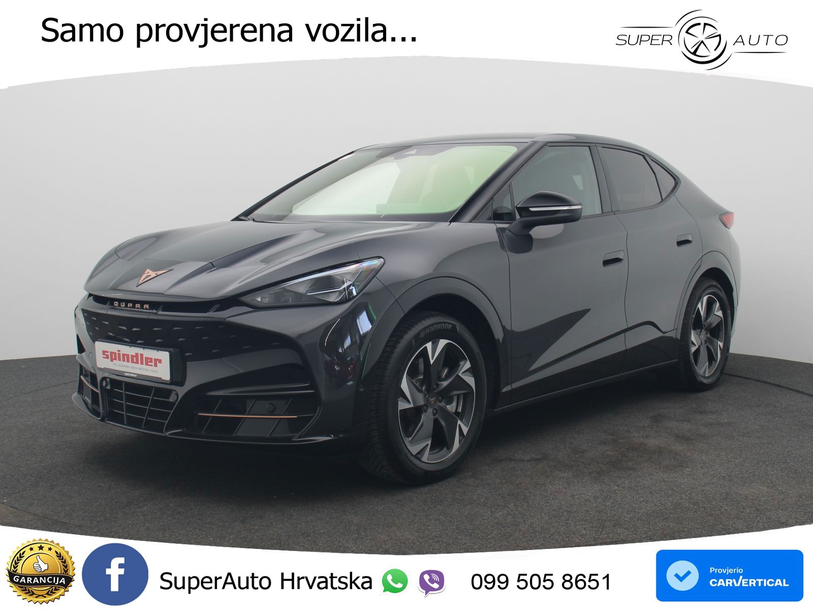 Cupra Tavascan 82 kWh (286 KS) LED+GR SJED+ACC