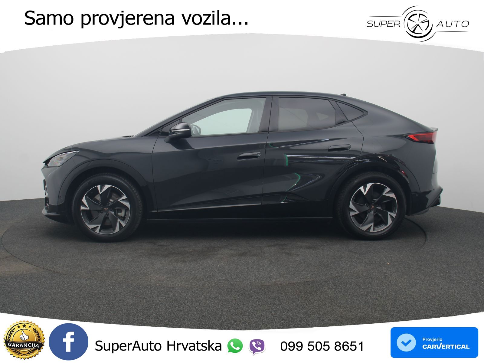 Cupra Tavascan 82 kWh (286 KS) LED+GR SJED+ACC