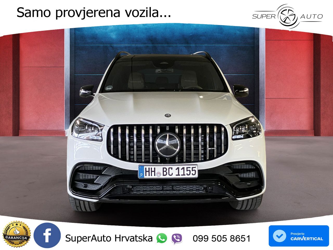 Mercedes-Benz GLS AMG GLS 63 V8 EQ Boost 4MATIC+ AMG SPEEDSHIFT TCT 9G LED+GR SJED+ACC