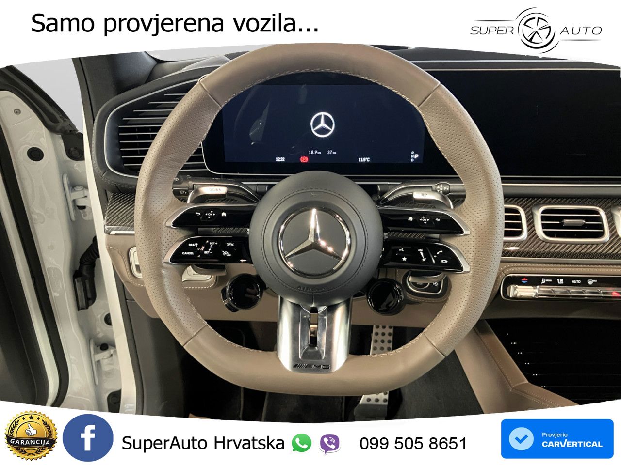 Mercedes-Benz GLS AMG GLS 63 V8 EQ Boost 4MATIC+ AMG SPEEDSHIFT TCT 9G LED+GR SJED+ACC