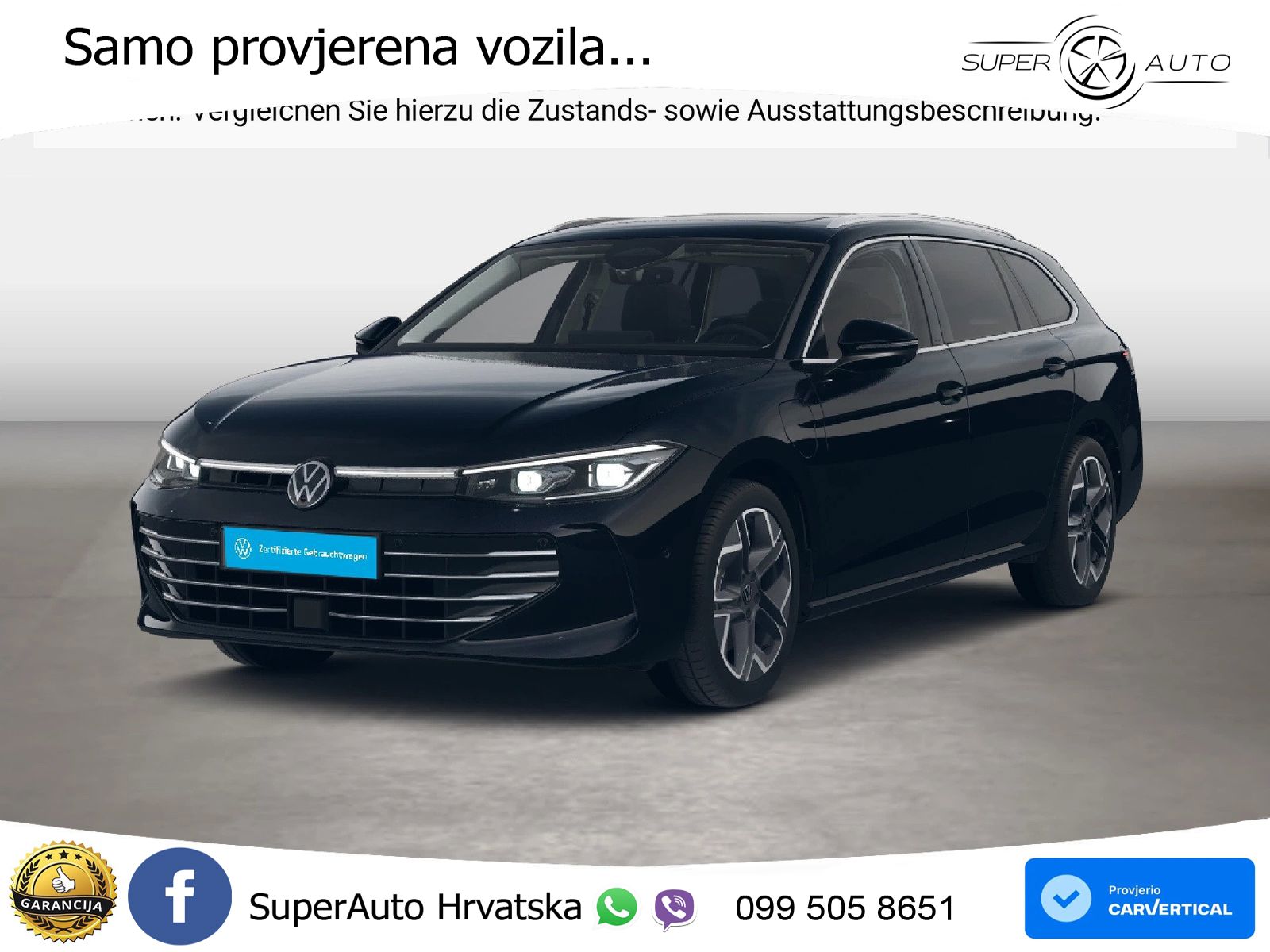 Volkswagen Passat Variant 1.5 TSI (204 KS) eHybrid DSG Elegance LED+GR SJED+ACC