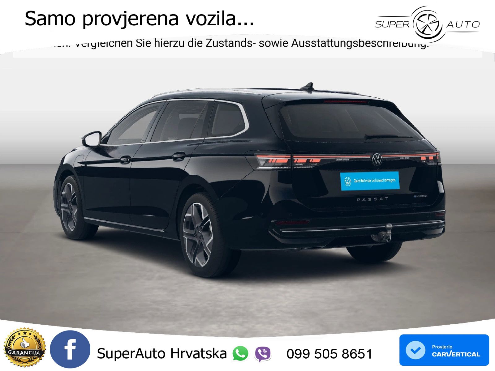 Volkswagen Passat Variant 1.5 TSI (204 KS) eHybrid DSG Elegance LED+GR SJED+ACC