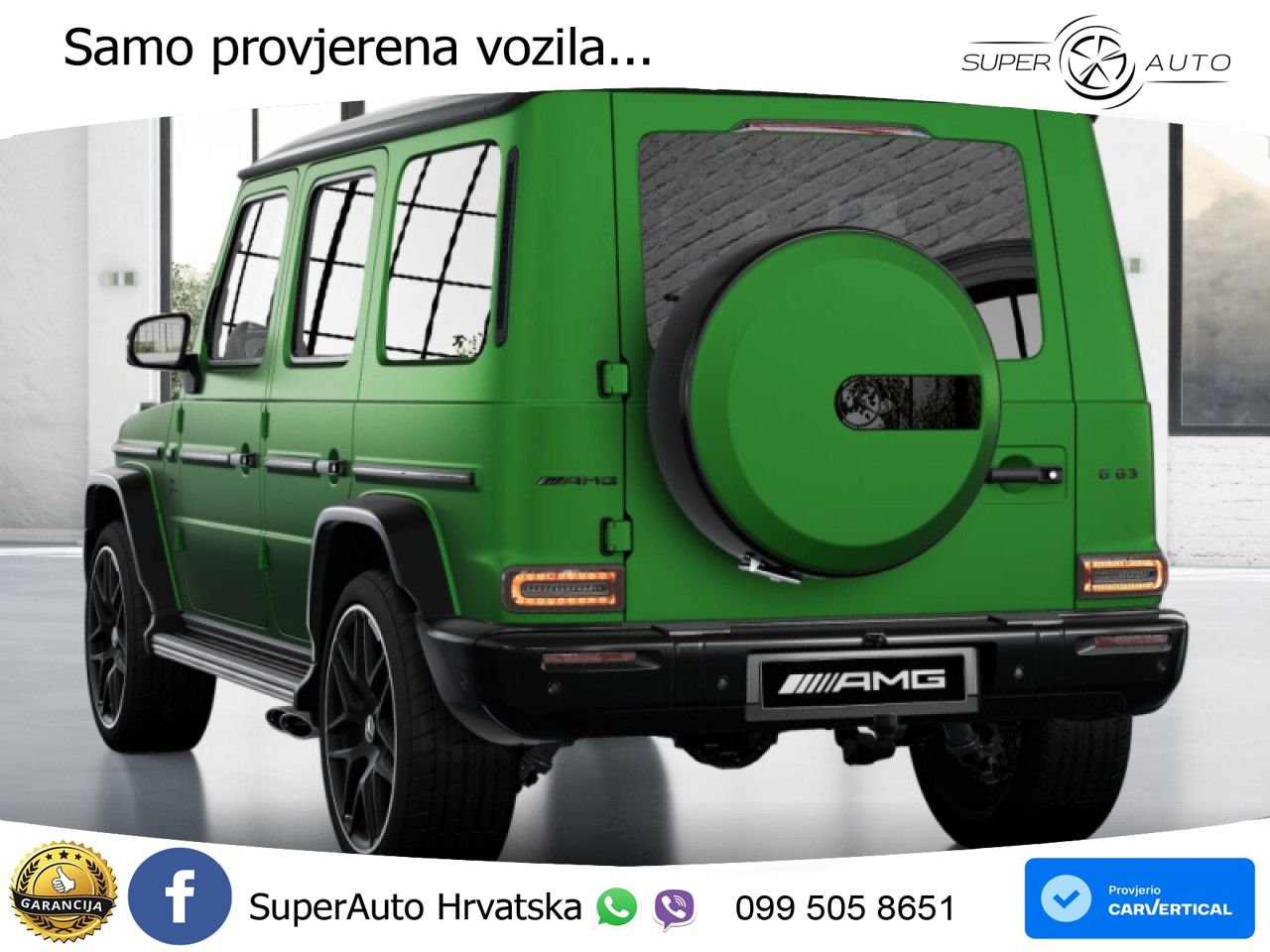 Mercedes AMG G 63 Long V8 (585 KS) 4MATIC 9G-TRONIC AMG SPEEDSHIFT TCT