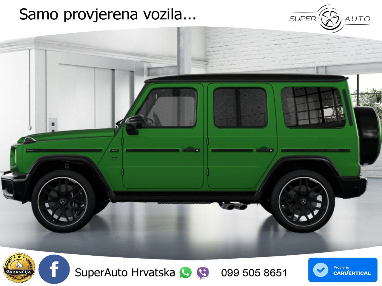 Mercedes AMG G 63 Long V8 (585 KS) 4MATIC 9G-TRONIC AMG SPEEDSHIFT TCT