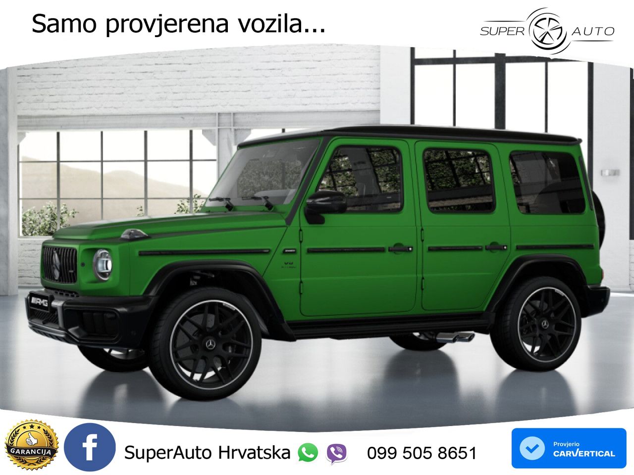Mercedes AMG G 63 Long V8 (585 KS) 4MATIC 9G-TRONIC AMG SPEEDSHIFT TCT