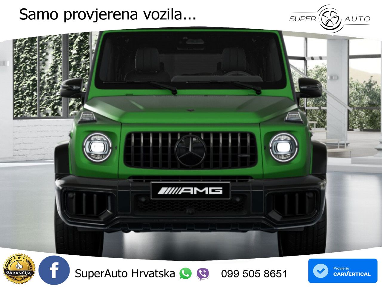 Mercedes AMG G 63 Long V8 (585 KS) 4MATIC 9G-TRONIC AMG SPEEDSHIFT TCT