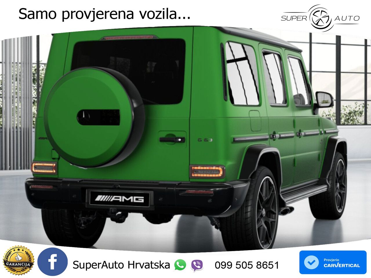 Mercedes AMG G 63 Long V8 (585 KS) 4MATIC 9G-TRONIC AMG SPEEDSHIFT TCT