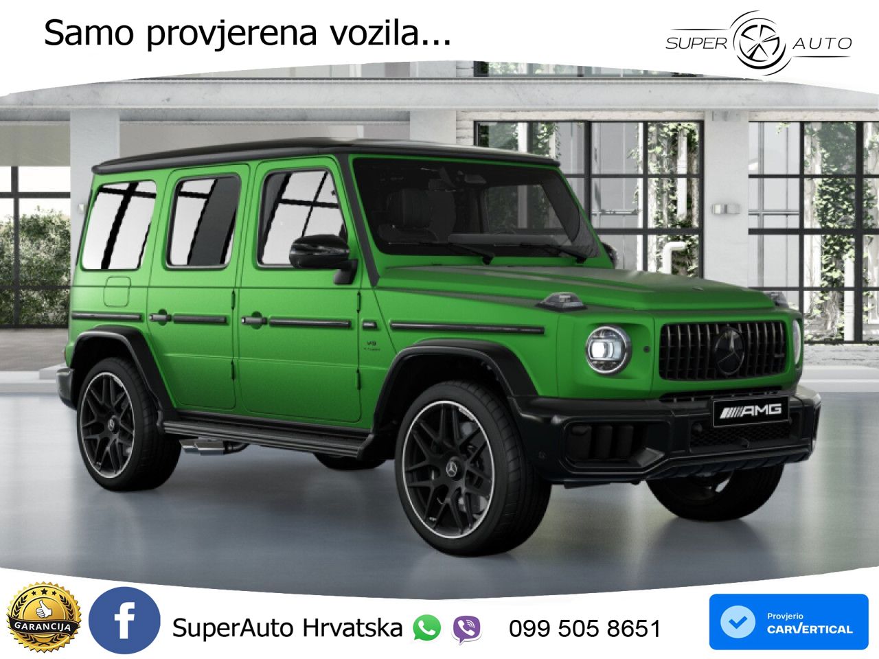 Mercedes AMG G 63 Long V8 (585 KS) 4MATIC 9G-TRONIC AMG SPEEDSHIFT TCT