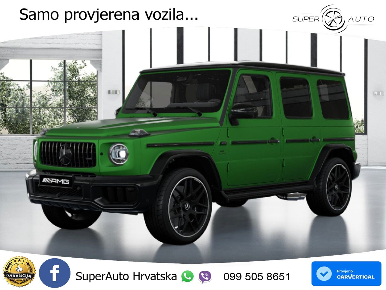 Mercedes AMG G 63 Long V8 (585 KS) 4MATIC 9G-TRONIC AMG SPEEDSHIFT TCT