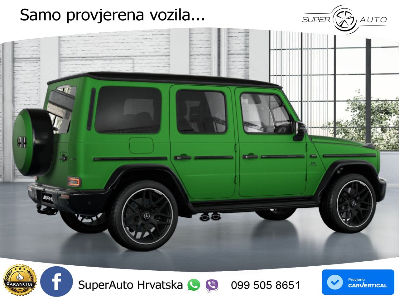 Mercedes AMG G 63 Long V8 (585 KS) 4MATIC 9G-TRONIC AMG SPEEDSHIFT TCT