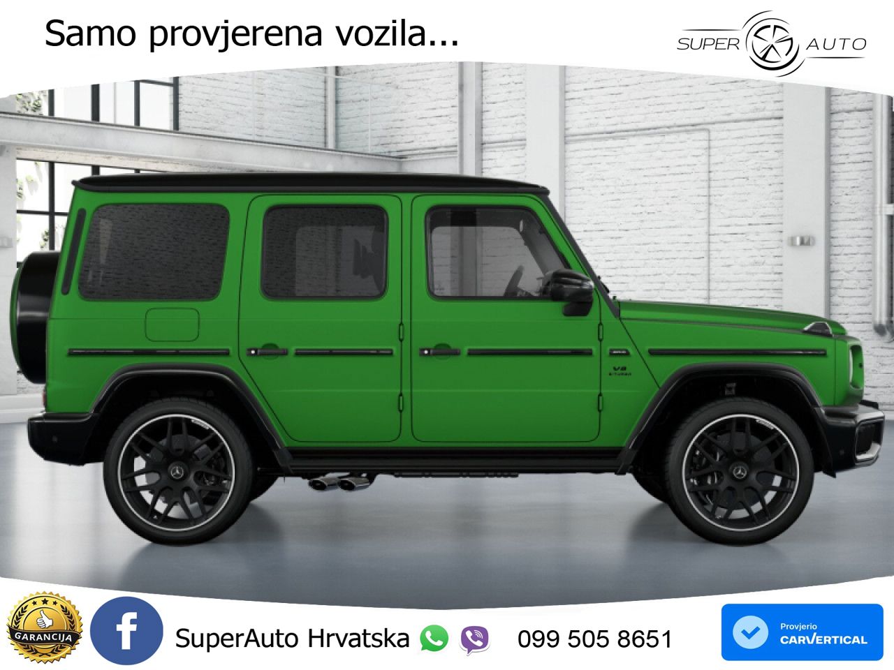 Mercedes AMG G 63 Long V8 (585 KS) 4MATIC 9G-TRONIC AMG SPEEDSHIFT TCT