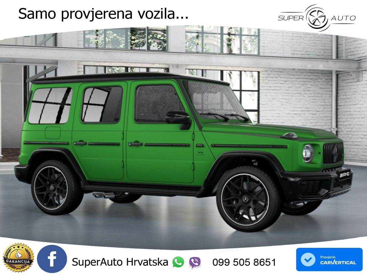 Mercedes AMG G 63 Long V8 (585 KS) 4MATIC 9G-TRONIC AMG SPEEDSHIFT TCT