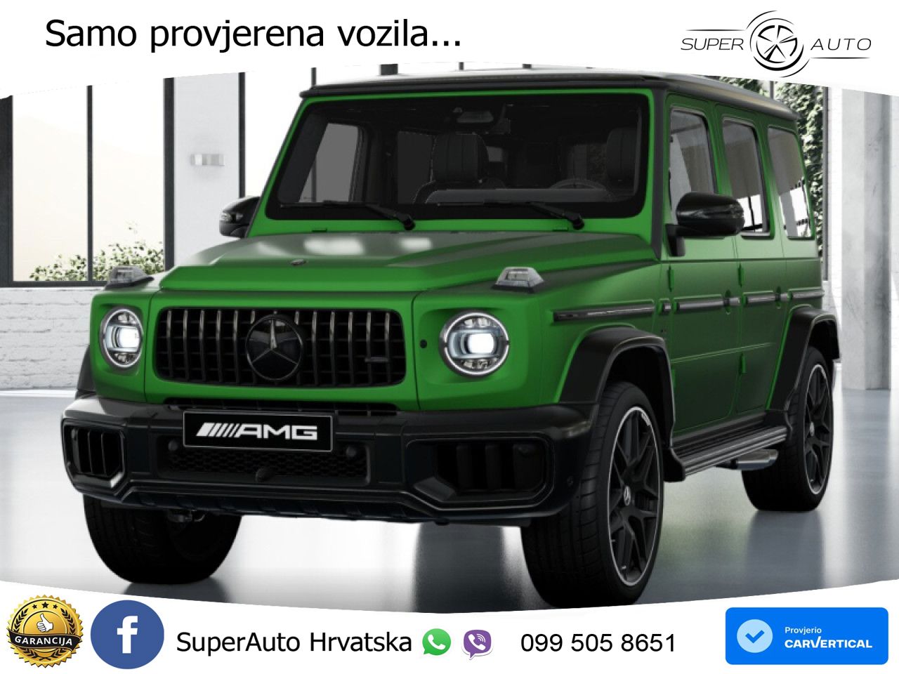 Mercedes AMG G 63 Long V8 (585 KS) 4MATIC 9G-TRONIC AMG SPEEDSHIFT TCT