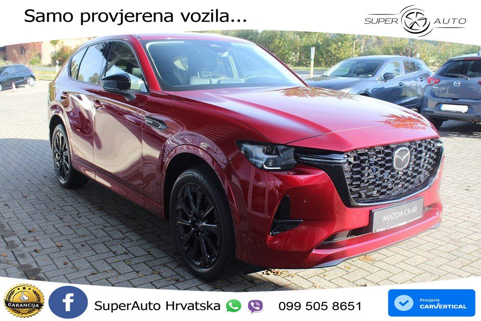 Mazda CX-60 3.3 e-Skyactiv D (254 KS) AWD Automatic MATRIX+GR SJED+KAM