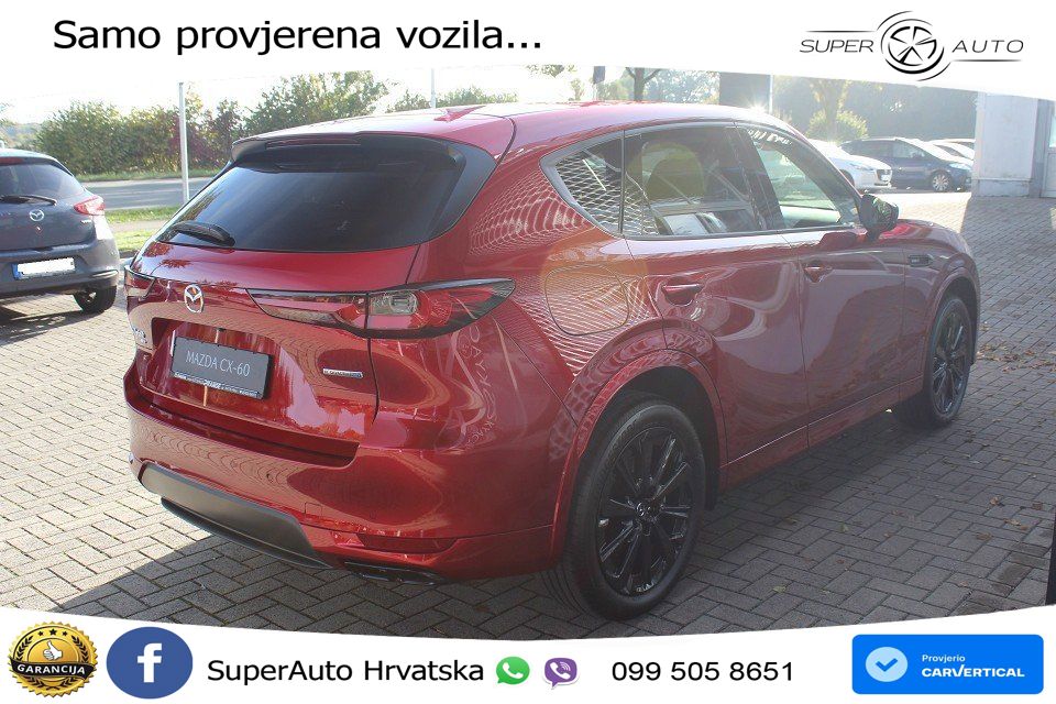 Mazda CX-60 3.3 e-Skyactiv D (254 KS) AWD Automatic MATRIX+GR SJED+KAM