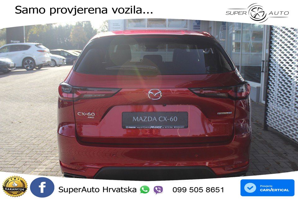 Mazda CX-60 3.3 e-Skyactiv D (254 KS) AWD Automatic MATRIX+GR SJED+KAM