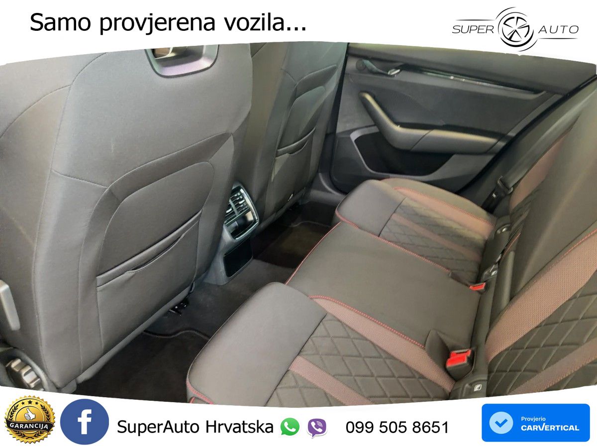 Škoda Octavia Combi RS 2.0 TDI (200 KS) DSG MATRIX+GR SJED+KAM