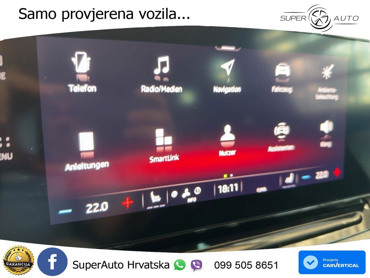 Škoda Octavia Combi RS 2.0 TDI (200 KS) DSG MATRIX+GR SJED+KAM