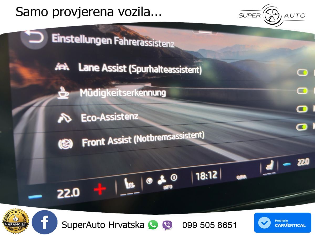 Škoda Octavia Combi RS 2.0 TDI (200 KS) DSG MATRIX+GR SJED+KAM