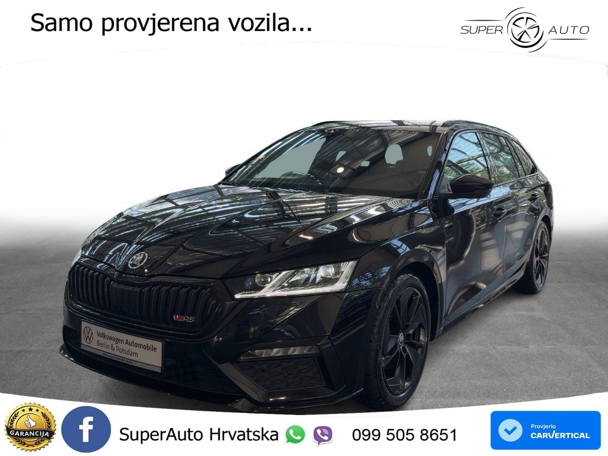 Škoda Octavia Combi RS 2.0 TDI (200 KS) DSG MATRIX+GR SJED+KAM