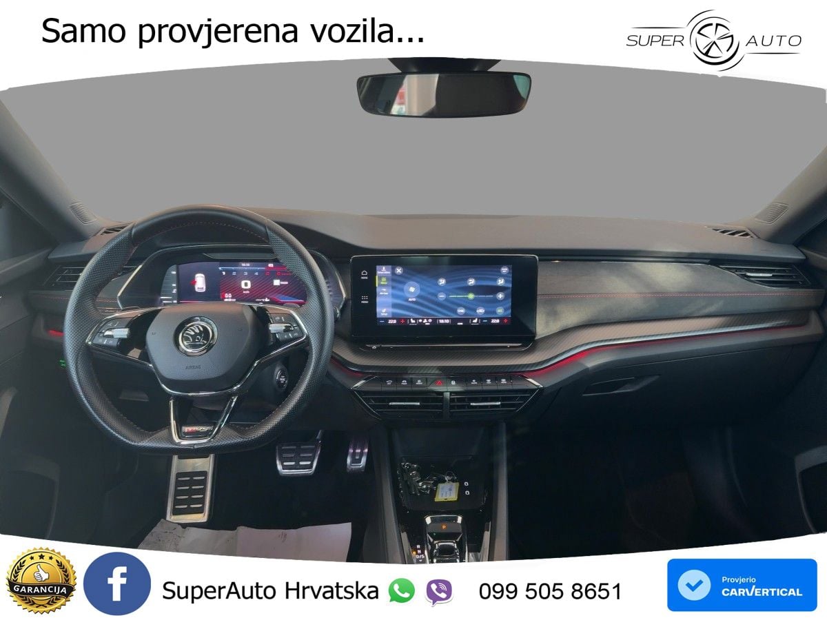 Škoda Octavia Combi RS 2.0 TDI (200 KS) DSG MATRIX+GR SJED+KAM